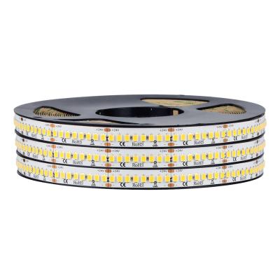 China Hotel /Bar High Lumen New 70 /126/144/182/192/240LED Strip Light DC12/24V CRI 90 Dotless 180degree Angle for sale