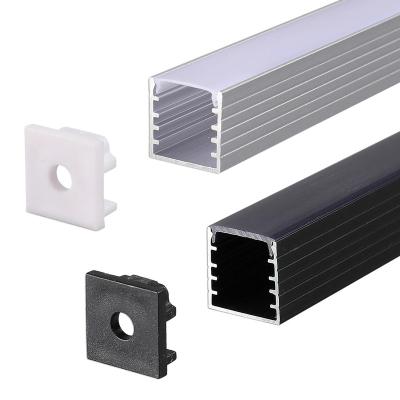 China Heat-resistance 15*15mm Ultra Narrow LED Profile for 3mm 4mm 5mm LED Strip Surface Mount LED Aluminium Channel for sale