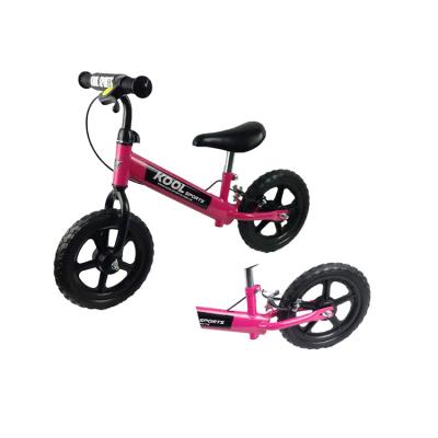 China Hot Selling Cheap Price Outdoor Sports 12 Inch Kids Bike Balance Bike With Brake Steel Kids Push Bike No Pedal Training for sale