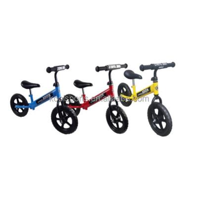 China Outdoor Sports RTS Kids Small Bicycle Cycle For Kid 12 Inch Push Bike Balance Kick Bike No Pedal No Brake for sale