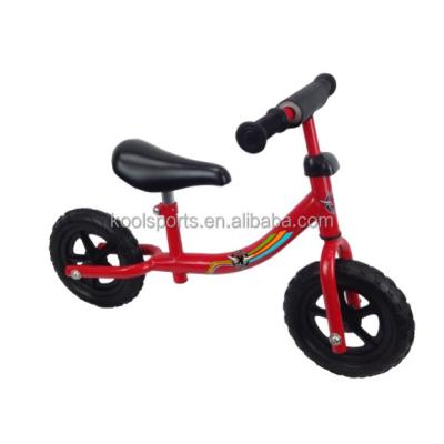 China Factory Price Steel 8 Inch Red Kids Walking Toddler Light Weight No Pedal Thumb Small Kids Balance Walking Bike for sale