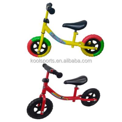 China Hot Selling 8 Inch Steel Children Walking Light Bike Toddler No Pedal Kids Balance Baby Bike for sale