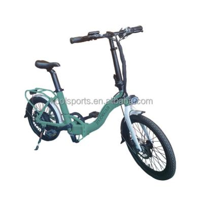 China Outdoor Sports OEM Folding Electric Bike 350W 36V 10Ah 20 Inch Foldable E-bike Bicycle For Adult for sale