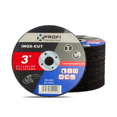 China The hot selling resin. High Speed ​​Straight Smooth Edge Bonded Abrasive Metal Cutting Discs And Grinding Wheel Abrasive Disc For Cutting Inox for sale