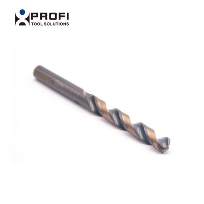 China Drilling HSS m2 metal turbo plus fully ground drill bit three flat leg for curve surface with well position high quality for sale