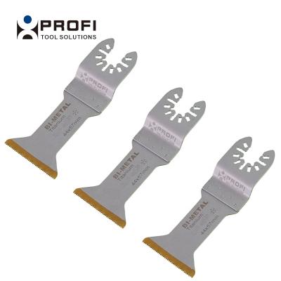 China Wood / Plastic / Metal Titanium Metal BIM Cutting Imperial Tool Long Oscillating Blades With Width 44mm for sale