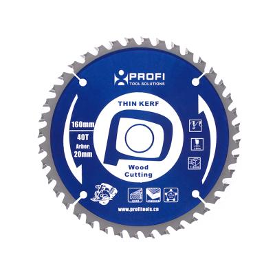 China Smooth Color Coating Longer Life Sleek Kerf TCT Miter Saw Blade for sale