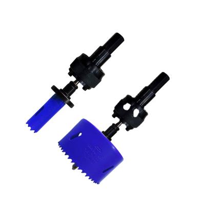 China Quick Change Drilling Hole Saw Hot Sale Metal Hex Shank Drilling Hole Saw Shaft Quick Release for sale