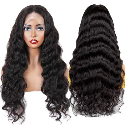 Cina Brazilian human hair lace front wigs with Virgin hair 200% density human hair wigs in vendita