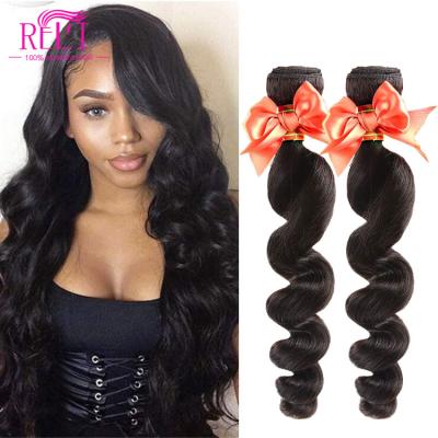 China Wholesale Quality Grade 12a Indian 30 Inches Cuticle Aligned Loose Wave Brazilian Hair Bundles for sale