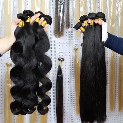 China Vendors Wholesale Double Drawn Hair 30 Inch Grade 12A Virgin Brazilian silk straight human hair bundle zu verkaufen