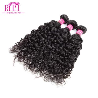 中国 One hundred percent processed vietnamese raw virgin remy water wave hair bundle deals 販売のため