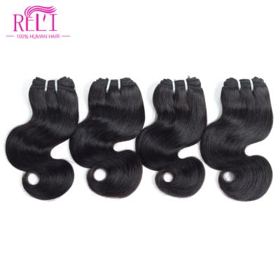 Cina Wholesale Body Wave Natural Black 1B Color Short Length 8 inch Hair Bundle in vendita