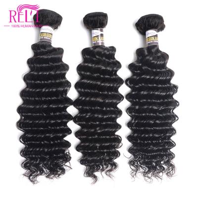 Chine Wholesale Cheap Remy 8A Peruvian Hair Deep Wave Human Hair Bundles à vendre