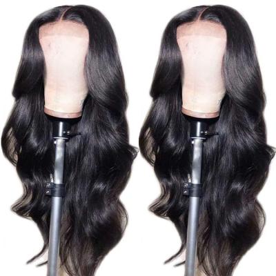 China Hd Transparent Swiss Lace Human Hair 360 Lace Frontal Wig Straight Glueless Brazilian 100% Virgin Full Lace Wig for sale