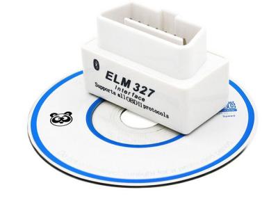 Cina Mini interfaccia diagnostica eccellente bianca Bluetooth Obd2 V1 5 di ELM327 OBD2 in vendita