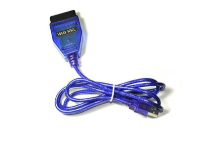 China VW Audi Diagnostic Tool Vag Com Kkl 409.1 Obd2 Usb Cable With CH340 Chip for sale