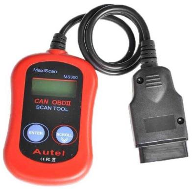 Κίνα Ο διαγνωστικός ανιχνευτής OBD2 Autel, Autel Maxiscan Ms300 μπορεί διαγνωστικός να ανιχνεύσει το εργαλείο για τα οχήματα Obdii προς πώληση