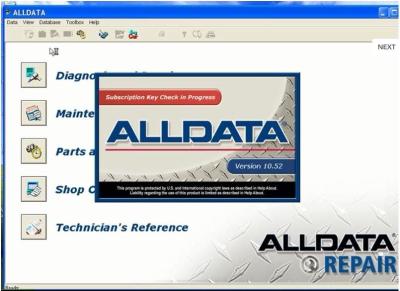 Cina 750GB software diagnostico automobilistico professionale Alldata 10,53/AutoData 3,38 di esterno HDD in vendita