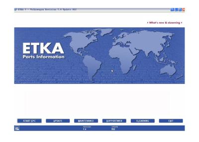 China Software automotivo eletrônico da ferramenta da varredura do catálogo V7.5 de ETKA para VW Seat Skoda de Audi à venda