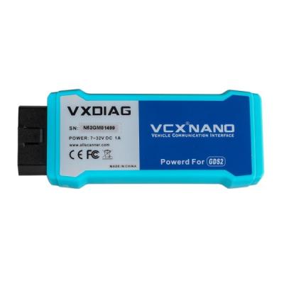 China Wifi Version Vxdiag Vcx Nano For GM / Opel Multiple Gds2 Tis2web Diagnostic Programming System for sale