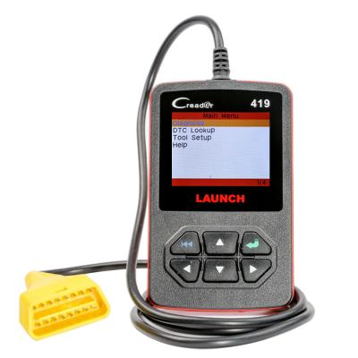 China Starten Sie Werkzeug-Codeleser CReader 419 DIY Scanner-OBDII/EOBD-Selbstdiagnosescans zu verkaufen