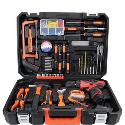 China Mulit-purpose 12V Li-ion Cordless Drill Tool Kit Household Hardware Toolkit Multifunctional Combination Maintenance Tool Kit for sale