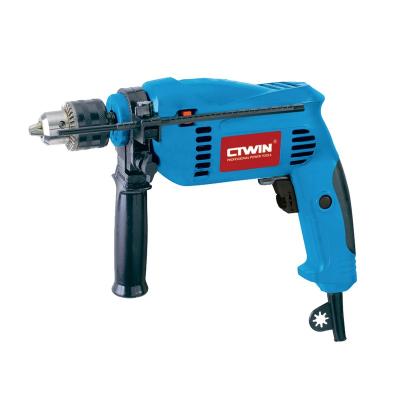 China Hot Selling CTWIN 500W Impact 500W Household Hand Drill Impact Hammer Multifunction Electric Drill Slotter 13mm Electric Impact Drill for sale