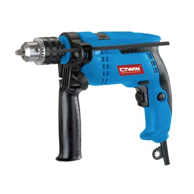 China CTWIN High Power Tools 700W Electric Hammer Drill Two Functions Household Impact Drill Multifunction Electric Slotter 13mm Impact Drill for sale