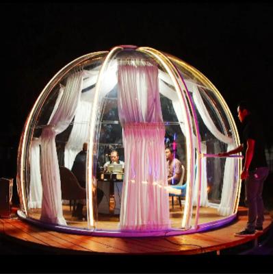 China 2022 Restaurant Factory Price 2-9M Geodesic Dome Clear Dome House for sale