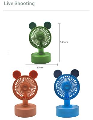 China With Lamp New Model Low Power Consumption Desktop Fan China Price Portable Copper Table Fan for sale