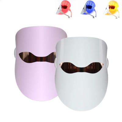 China Best Selling Pigment Removal Beauty Guard 3 Colors Beauty Machine PDT Treatment Light Therapy Led Facial Shield for sale