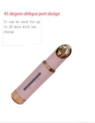 China Pen Hot Compress Eye Massager Rechargeable Anti-puffiness Eye Massager Ionic Magic Wand Beauty Magic Eye Device for sale