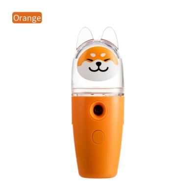 China Portable Electric Professional Nano Rechargeable Mist Sprayer Humidifier Moisturizer Usb Facial Steamer Machine for sale