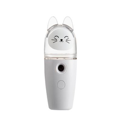 China 2021 Moisturizer Water Replenishing Instrument Beauty Face Steaming Nano Jet Skin Care Products Deep Cleansing Facial Steamer for sale