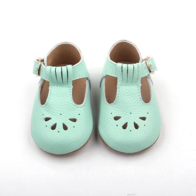 China Unique Design Baby Dress Flat Unisex Stylish Baby Shoes Soft Genuine Leather Baby Sandals for sale