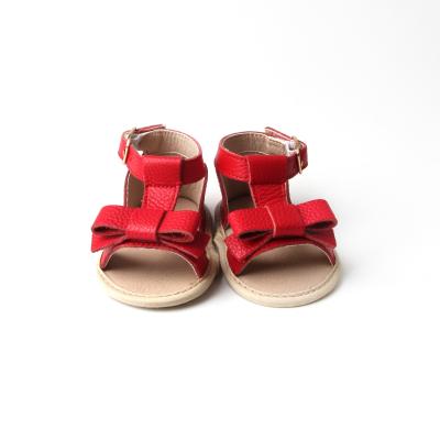 China Flat Unisex Leather Soft Unique Baby Sandals Baby Sandals Baby Sandals Shoes for sale