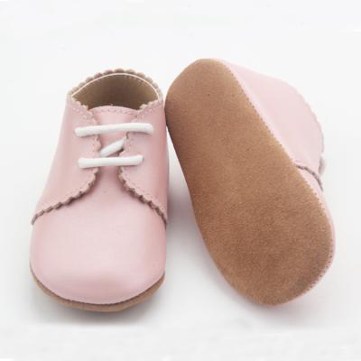 China Cute Leather Novelty Baby Lit Oxford Shoes Factory Design Baby Oxford Shoes For 0 To 24 Months Babies for sale