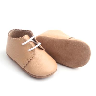 China Lightweight Classic Genuine Leather Baby Shoes Support Customized Baby Oxford Shoes Baby Shoes For Walking for sale