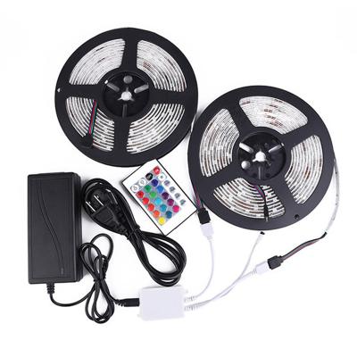 China Hotel 16.9ft RGB 5050 Led Light Strip Waterproof IP65 LED Strip Lights With 44Key Remote Controller for sale