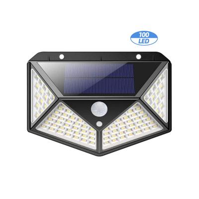 China Solar Garden 100 LED Outdoor Wireless Waterproof Motion Sensor Light for Garden for sale