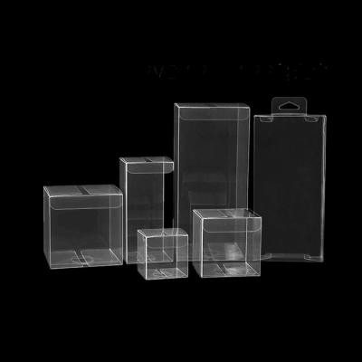 China Recycled Materials Customized Plastic Packaging Box Clear Size PVC Material Eco - Friendly Box for sale