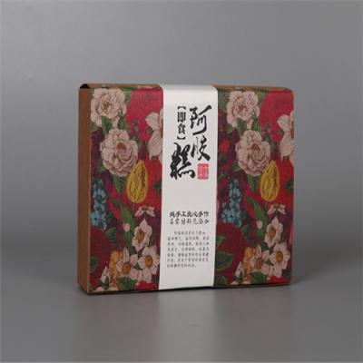 China Recycled Materials Factory Food Packaging Box Tea Packaging Box Custom Hot Selling Eco - Friendly Paper Cardboard for sale