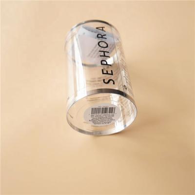 China Shenzhen Cylinder Recyclable Multiple Eco Friendly Clear Packaging Plastic Transparent Box for sale