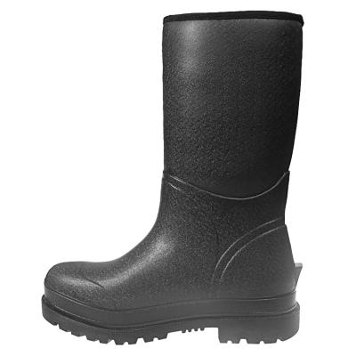 China Comfy Molded One Piece Waterproof Men Work Boots Fishing Boots Waterproof Rubber Rain Boots for sale