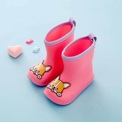 China Fashion trend best selling ultra light girls boys raining shoes boots raining kids raining boots for kids for sale