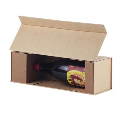 China Recyclable Bottle Packaging Paper Gift Boxes For Wine Folding Paper Box Gift Boxes For Wine for sale