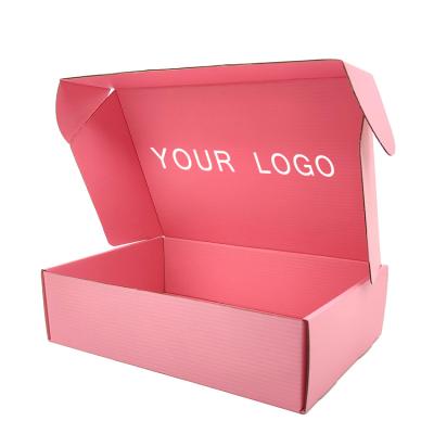 China Recycled Clothing / Underwear / Garment And Accessories Paper Boxes Materials Shoes Processing , Shoes Box Packaging for sale