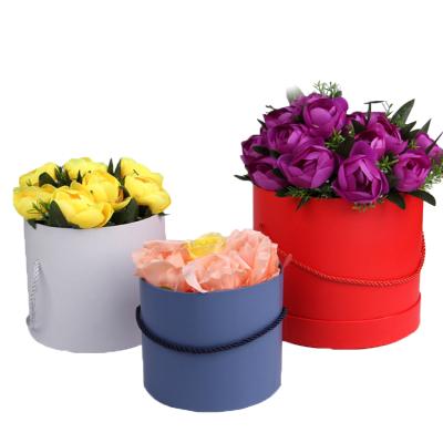 China Recyclable Cylinder Lid Tube Lid Luxury Round Packaging Gift Paper Box, Rose Flower Boxes, Paper Box Packaging for sale