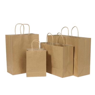 China Recyclable Gift Wine Kraft Paper Shopping Bag In Stock, Paper Packaging Bags, Recyclable Packaging Bag for sale